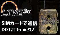 トレイルカメラ Live-3G